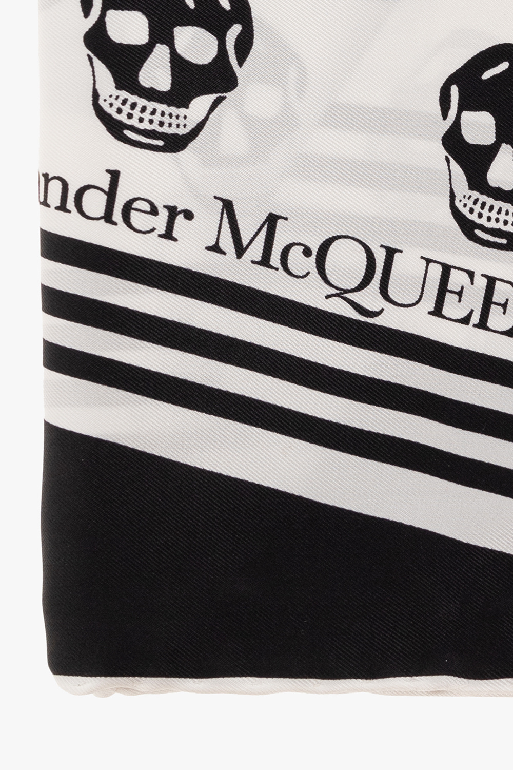 【Alexander McQueen】ストール　シルク　y2k イタリア製 Alexander McQueen】ストール シルク y2k イタリア製